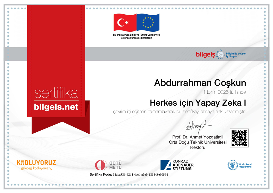 Golang Sertifikası