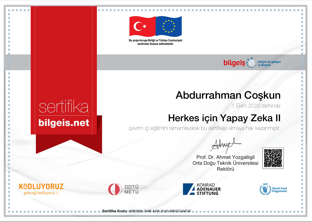 Golang Sertifikası
